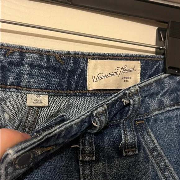 Universal Thread High rise wide leg Deep Indigo Jeans - Picture 2 of 5